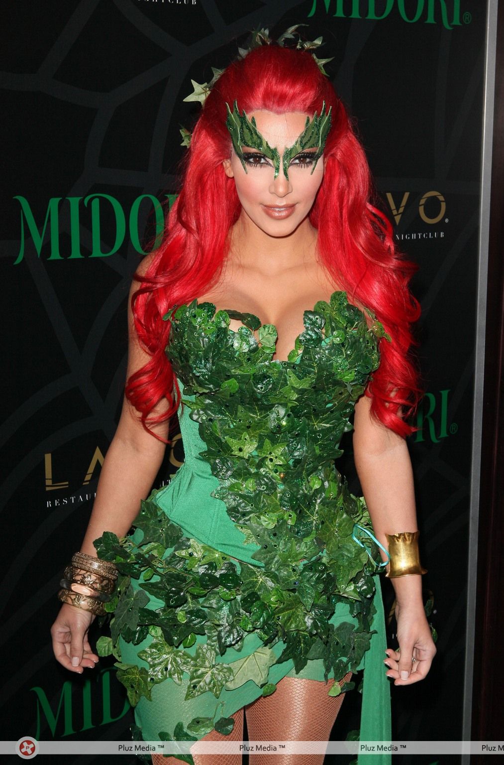 Kim Kardashian hosts the Midori Melon Green Halloween Party | Picture 113380